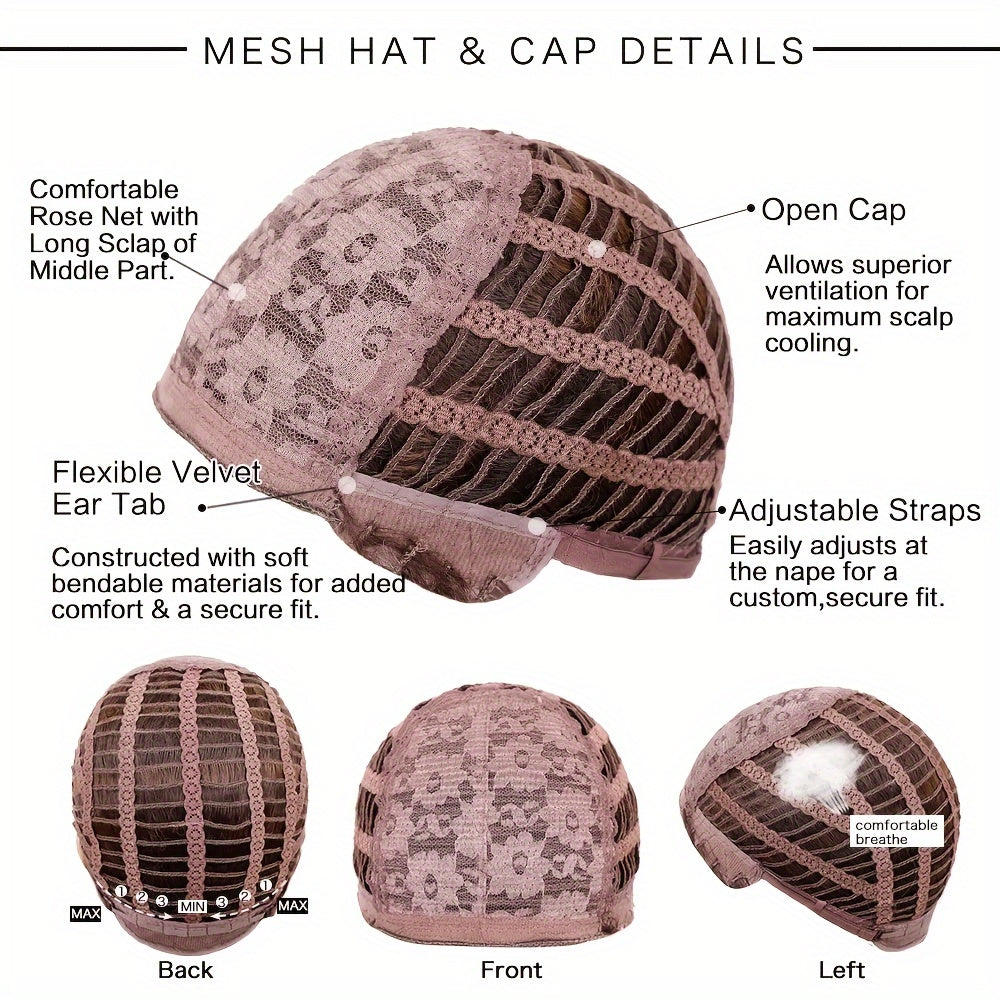 Elegant And Heat-resistant, Non-toxic Wig With Long Curly Hair And Waves, Synthetic Wig With Bangs, Daily Wig, Suitable For The Whole Scene.