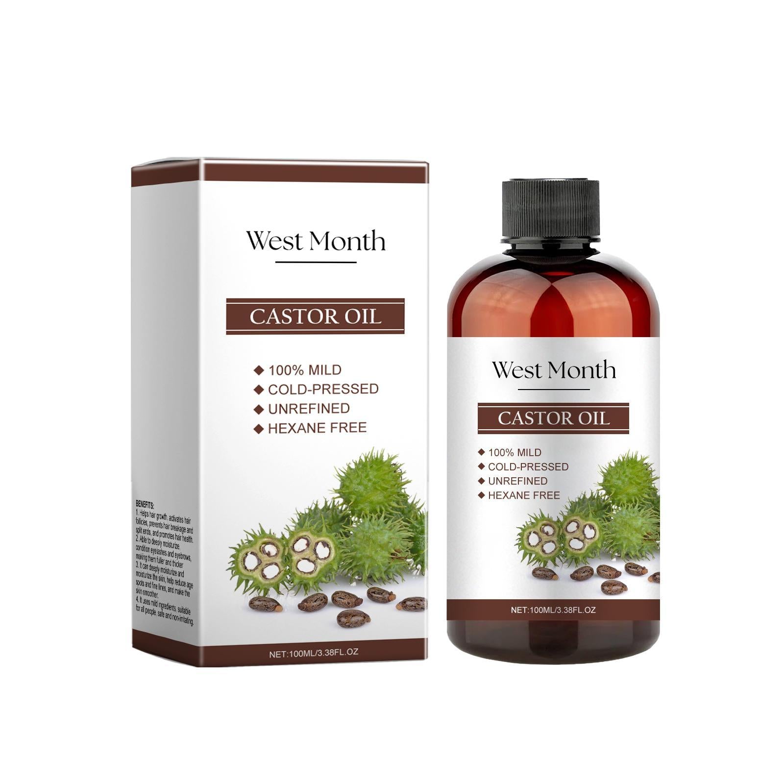 Xiyue All - in - one Castor Oil Is An Essential Oil For Multi - effect Care, Moisturizing Skin, Eyelashes And Eyebrows - 5 - CJ