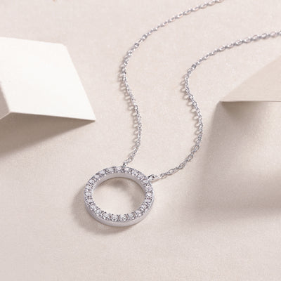 1As You Wish - A Fashionable And Luxurious Diamond Jewelry Pendant Set With Moissanite S925 Sterling Silver And Platinum Plating Prohibit TikTok sales - 5 - cj