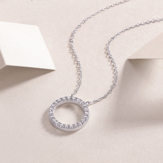 1As You Wish - A Fashionable And Luxurious Diamond Jewelry Pendant Set With Moissanite S925 Sterling Silver And Platinum Plating Prohibit TikTok sales - 5 - cj