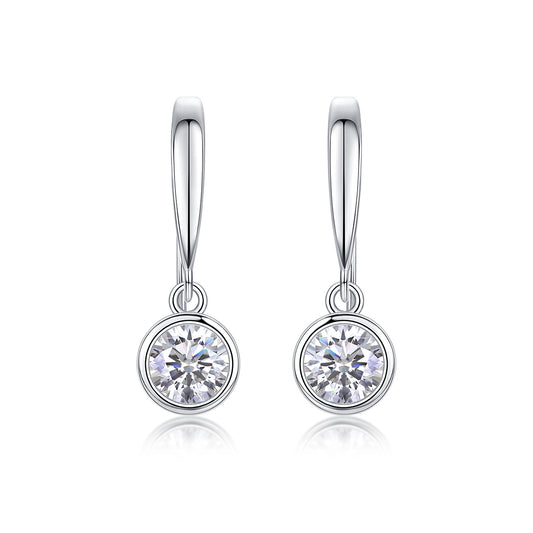 1Soft Light And Sweet Whispers - Fashionable Earrings And Stud Jewelry Set With Moissanite S925 Sterling Silver And Platinum - plated Diamonds Prohibit TikTok sales - 5 - cjdropshipping