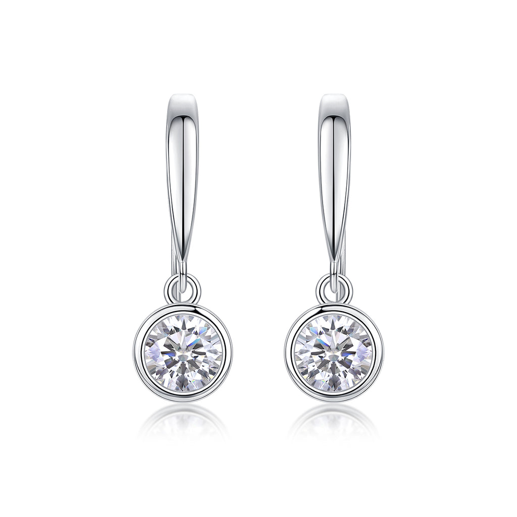 1Soft Light And Sweet Whispers - Fashionable Earrings And Stud Jewelry Set With Moissanite S925 Sterling Silver And Platinum-plated Diamonds Prohibit TikTok sales