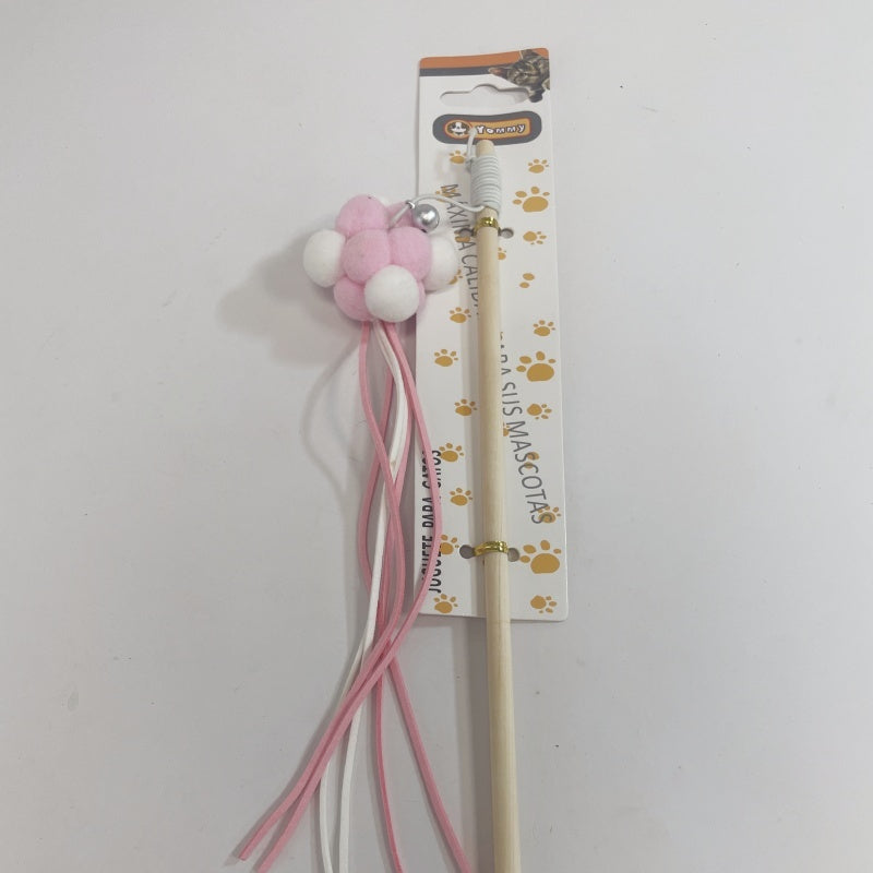 Teasing The Cat Stick Pole