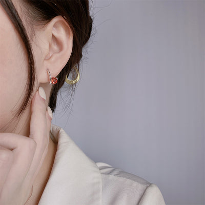 925 Sterling Silver Ins Vintage Exaggerated Earrings Female Earrings - 4 - https://x.com/titan_prim62775J