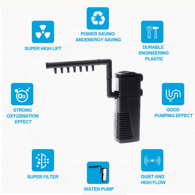 3 - in - 1 Aquarium Filter And Water - 5 - CJ