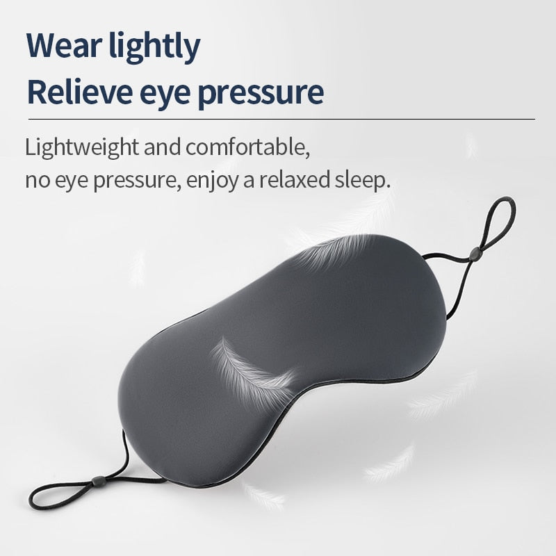 Sleeping Eye Mask Korean Style Ice Silk Warm And Cool Dual Use Adjustable Travel Light Blocking Breathable Eye Mask - 5 - CJ