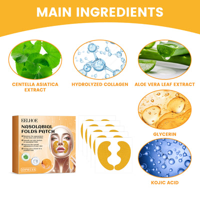 EELHOE Nasolabial Folds Patch, Fade Fine Lines Law Lines Lifting And Tightening Facial Skin Moisturizing And Hydrating - 5 - CJ