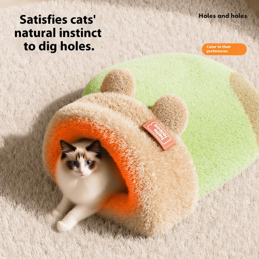Household Winter Warm Cat Closed Sleeping Bag - 0 - CJ