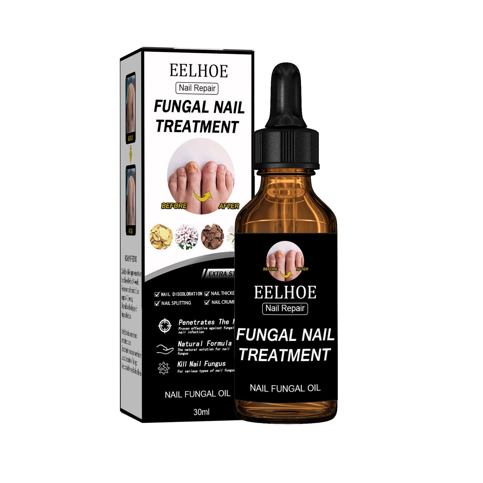 EELHOE Nail Repair Solution Thickening And Shining Nail Removal Dead Skin Repairing And Moisturizing Nail Nutritional Care Liquid - 5 - CJ