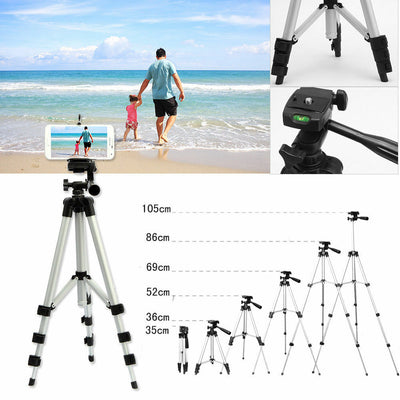 Professional Camera Tripod Stand Holder Mount For Cell Phone, Portable Tripod, Mobile Phone Live Stream Holder, Camera Tripod - 5 - CJ