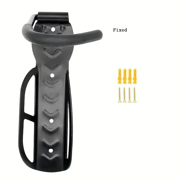 Wall - Mounted Storage Hook For Bikes And Scooters, Movable Garage Rack With 50 Lbs Capacity, Suitable For Mi Electric Scooter M365/PRO And Balance Scooter Nine ES1 ES2 - Black Metal - 5 - CJ