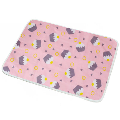 Breathable Cotton Cartoon Waterproof Insulation Pad - 0 - CJ - Pink Cake - 50X70cm - CJYD226013212LO