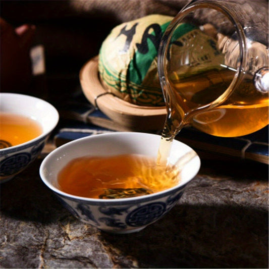 50g Yunnan Old Traditional Craft Top Raw Green Pu - erh Tea,a Delightful And Pure - 5 - CJ