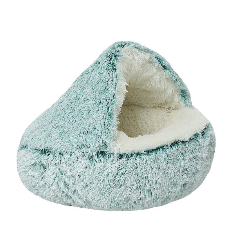 Crystal velvet warm round half - pack cat litter - 0 - CJ