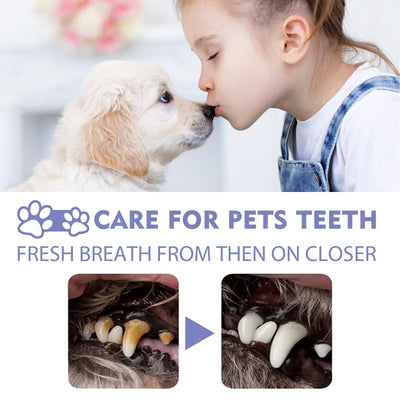 Yegebang Cat And Dog Teeth Cleaning Spray Pet Oral Cleaning Deodorizing Fresh Breath - 5 - CJ