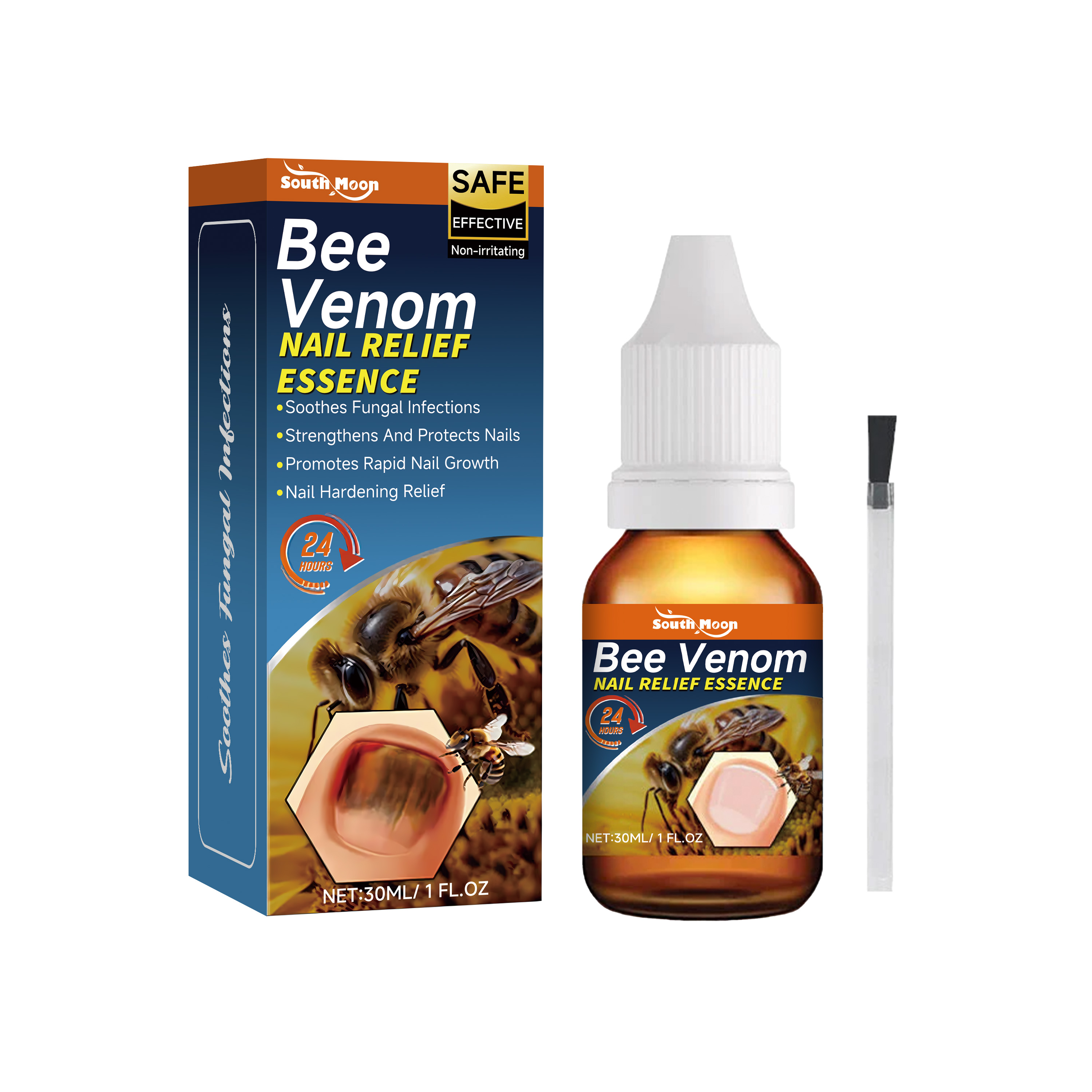 South Moon Nail Repair Spray Moisturizes And Protects Nails, Toes And Fingertips - 5 - CJ