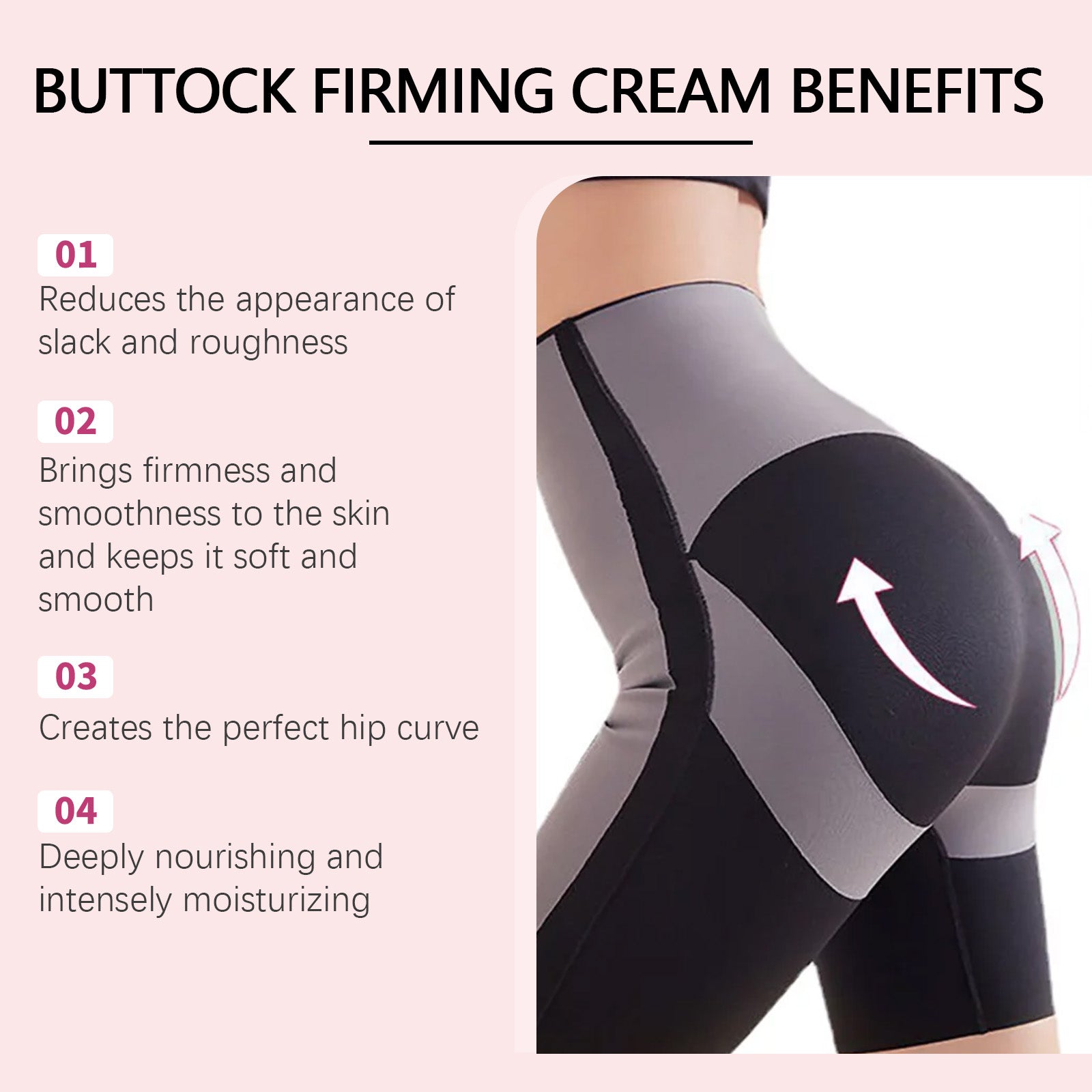 Jaysuing Butt Firming And Lifting Cream Highlights Curves, Lines, And Volumizing Butt Care Cream - 5 - CJ