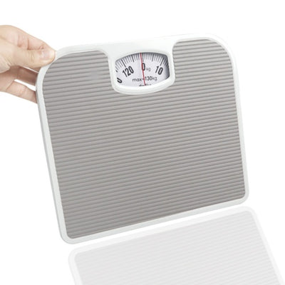For All Room Weighing Scale Body Accurate Mechanical Dial Grey Maximum 130kg New - 5 - CJ