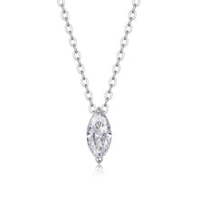 1A Fashionable Jewelry Pendant Set Moissanite S925 Sterling Silver And Platinum - plated Diamond In The Shape Of A Horse’s Eye. Moissanite Silver Jewelry Prohibit TikTok sales - 5 - cj
