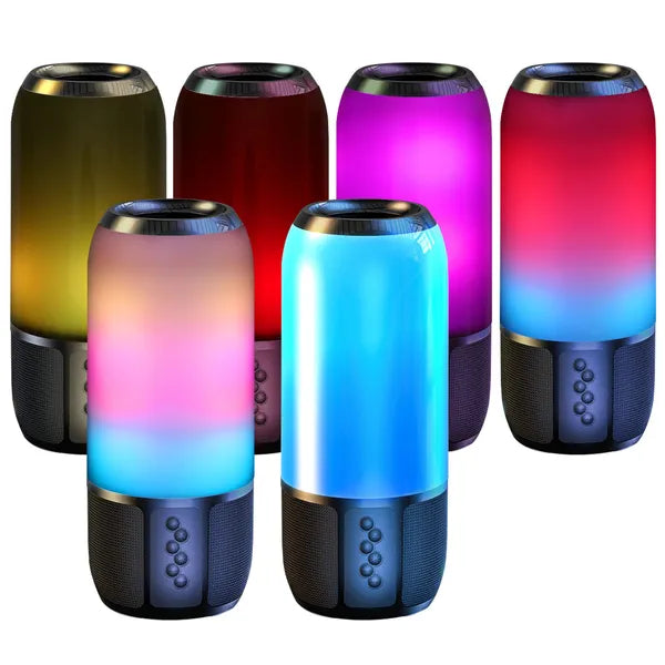 Wireless Portable Speaker Loud Stereo Speaker With Color Changing Light Radio Party TWS Speaker For Home Outdoor Travelling - 5 - CJ
