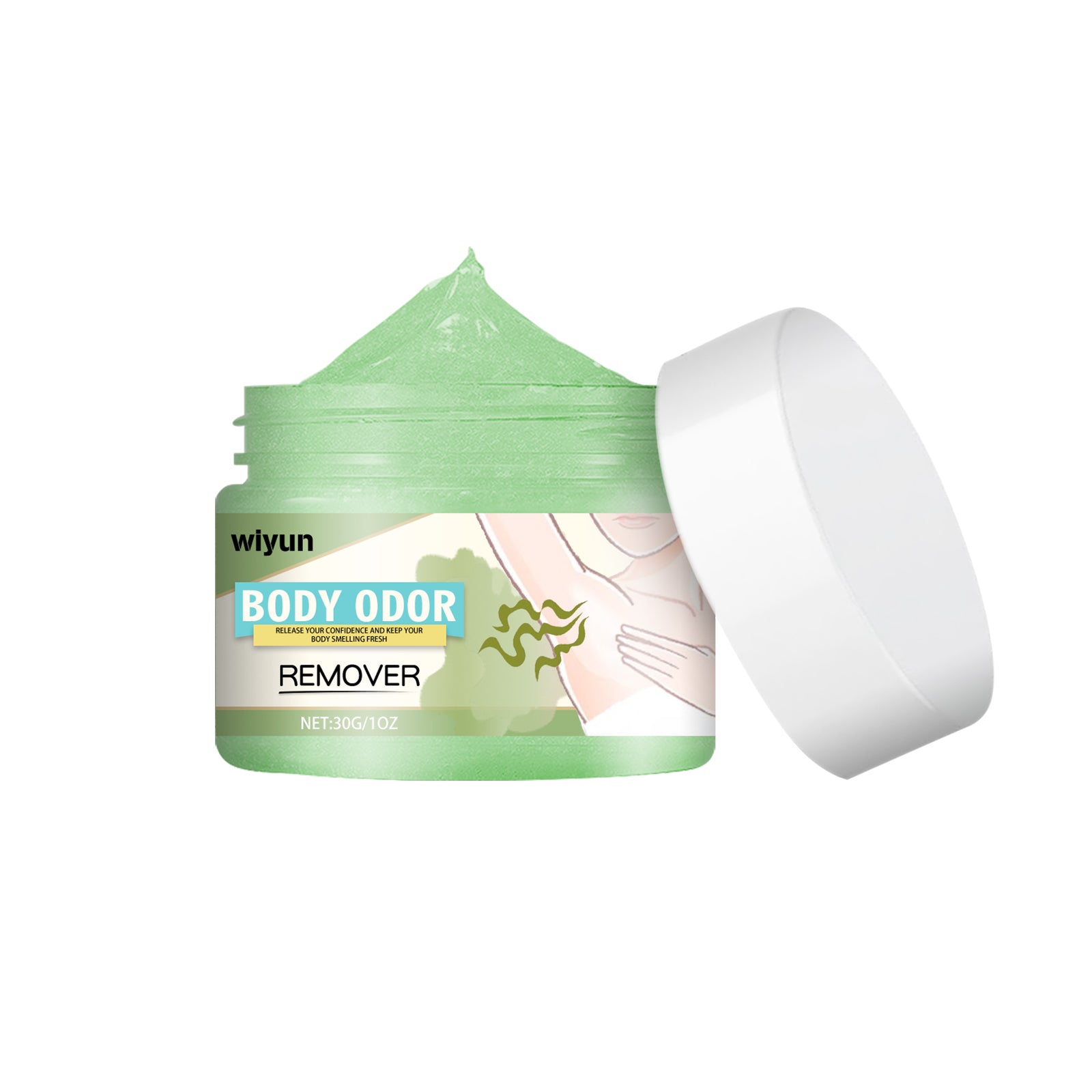 WIYUN Underarm Anti - perspirant Care Cream Cleans armpit sweat odor Refreshing and long - lasting body care cream - 5 - CJ