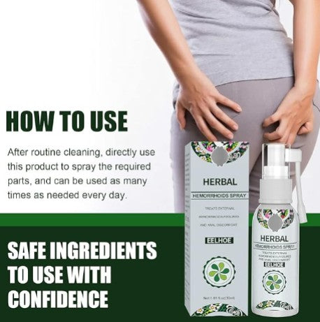 Ellehoe - Herbal Hemorrhoids Spray - 5 - CJ