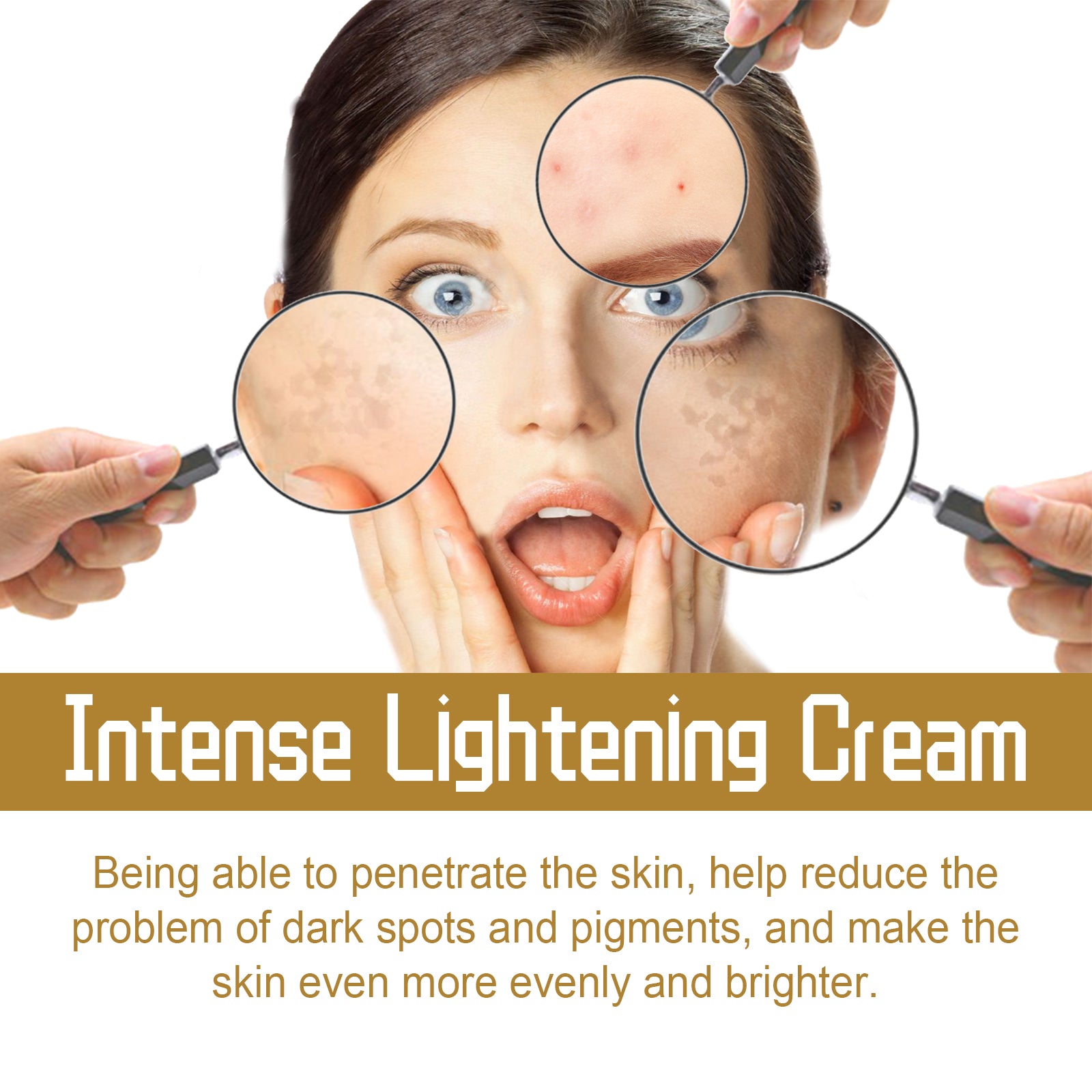 Hoygi Intense Lightening Cream, Ultra Hydrating Firming Radiance Skin Moisturizing Cream - 5 - CJ
