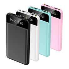 1Pc 10000mAh Power Bank Portable Ultra Slim Charger External Battery Pack With 2 USB Output Ports Charging Cable LED Flashlight Compatible With IOSPhone 15 And More - 5 - CJ