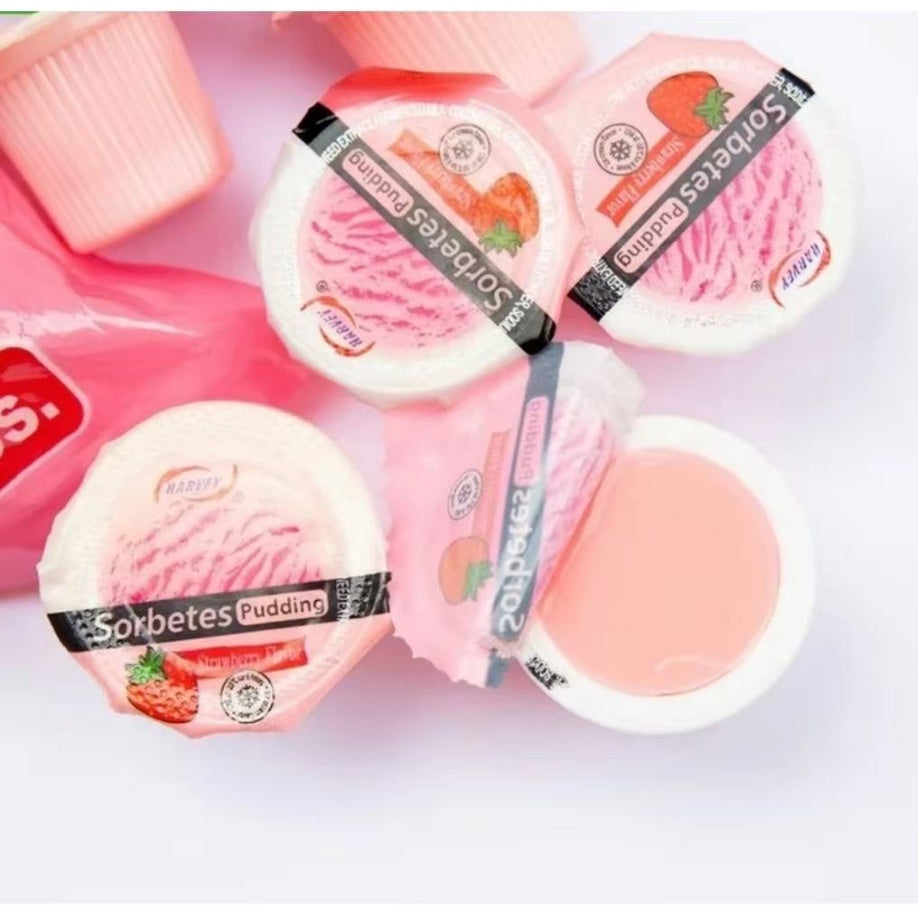Sorbetes Pudding Jelly Strawberry - Mango Flavor Snack Dessert - 5 - CJ