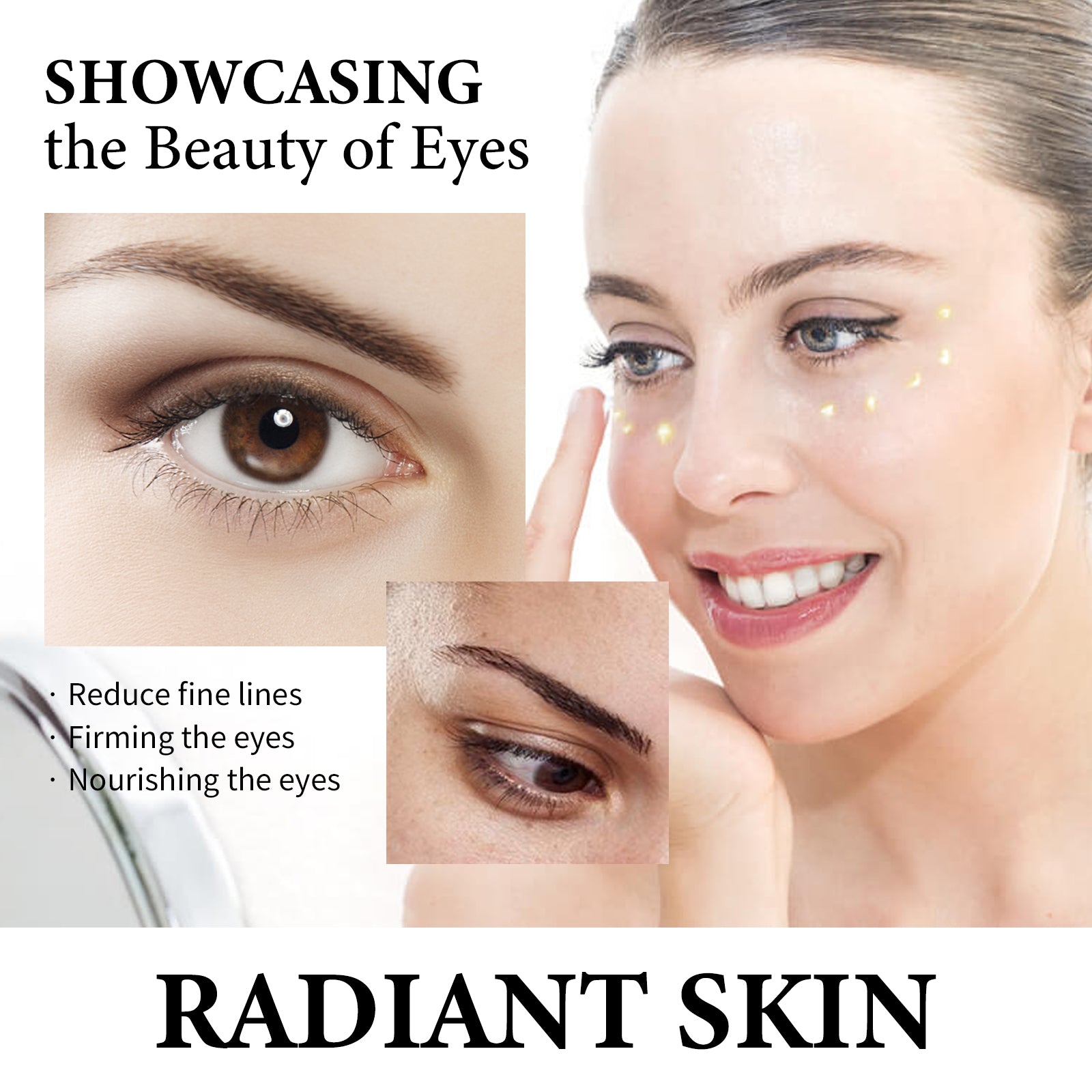 WIYUN Retinol & Collagen Moisturizer Eye Cream, Lightening Dark Circles And Bags Under Eyes Moisturizing Firming Care Multi - Effect Eye Cream - 5 - CJ