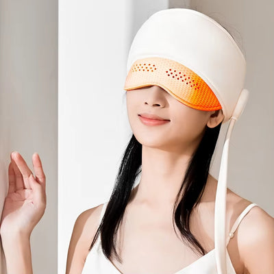 New Creative Sleep Aid Head Eye Massager Heating Pain Relief Relaxing Apparatusma Massage At Home - 5 - CJ