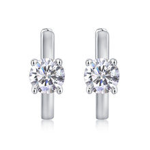 1Set Out To The Heart Of Luxury Fashion Diamond Earrings Stud Mossan Diamond Silver Ornaments Prohibit TikTok sales - 5 - CJ