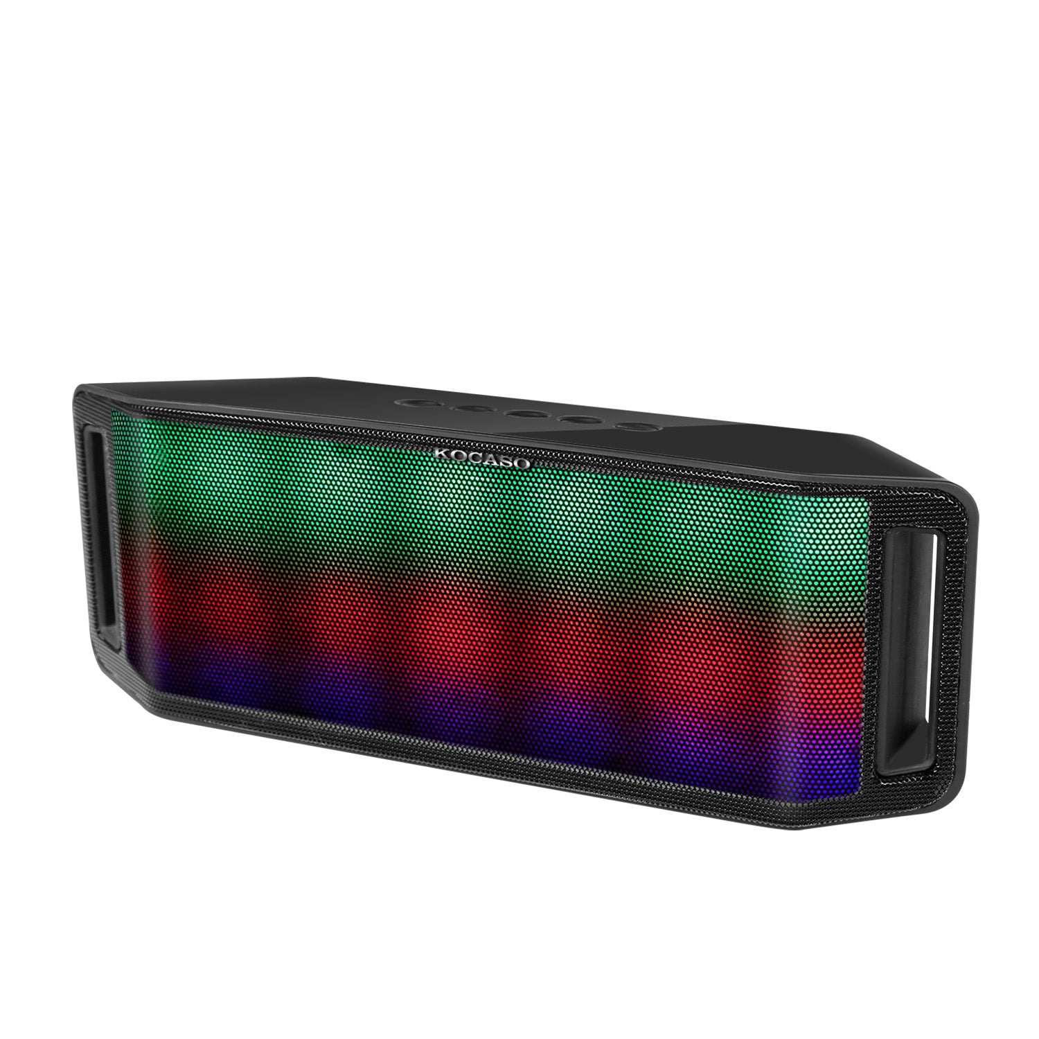 1Pc LED Wireless Speaker Dynamic Multicolor Hands - free FM Radio USB MMC Reading Aux In For Party Camping Travel - 5 - CJ