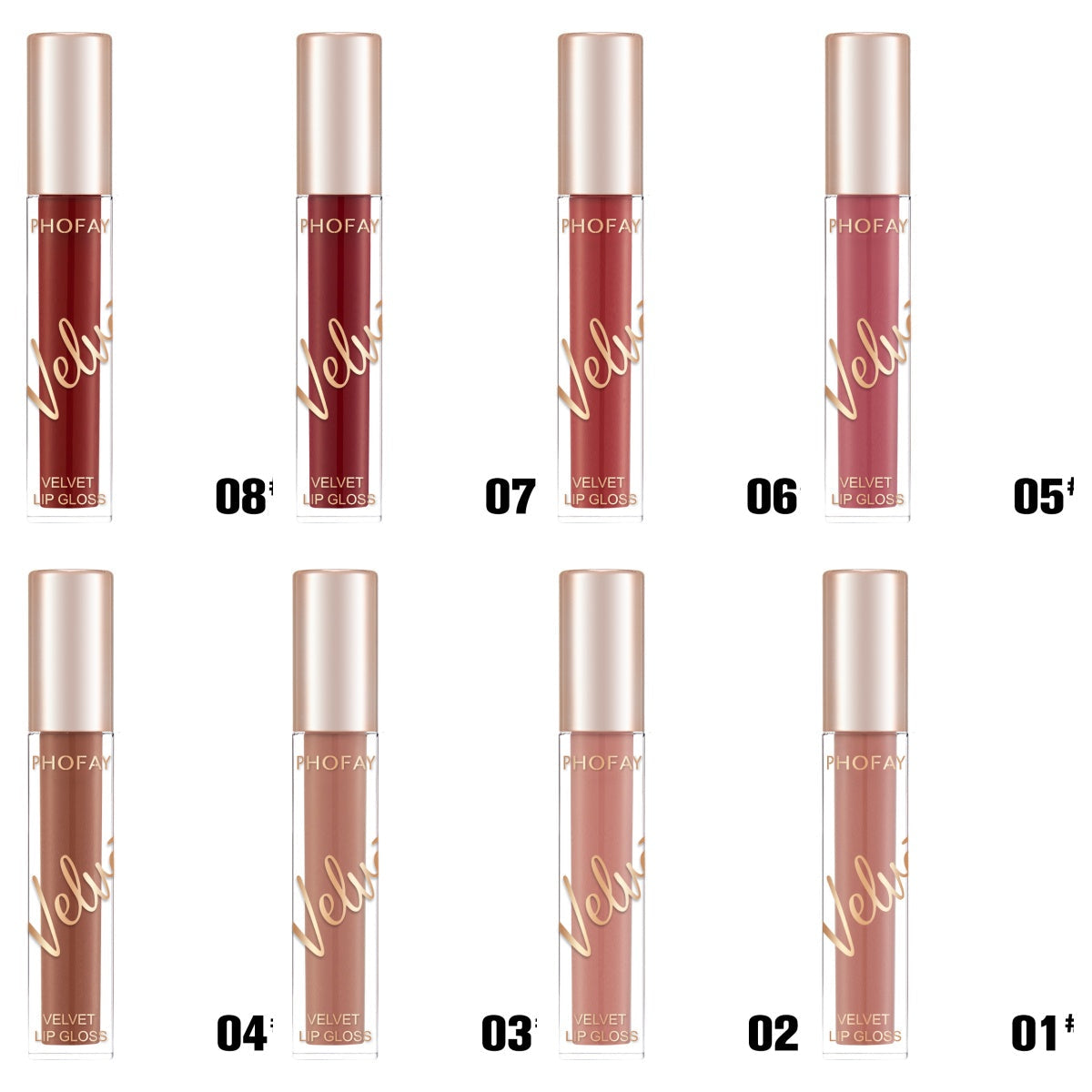 PHOFAY Velvet Lip Gloss - 4 - CJ