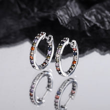 Rainbow Large Earrings Personality Color Earrings Female - 4 - CJ