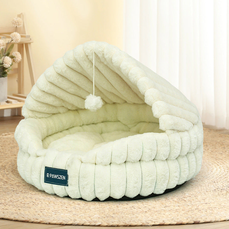 Large Cat Nest Warm Pet Bed - 0 - CJ