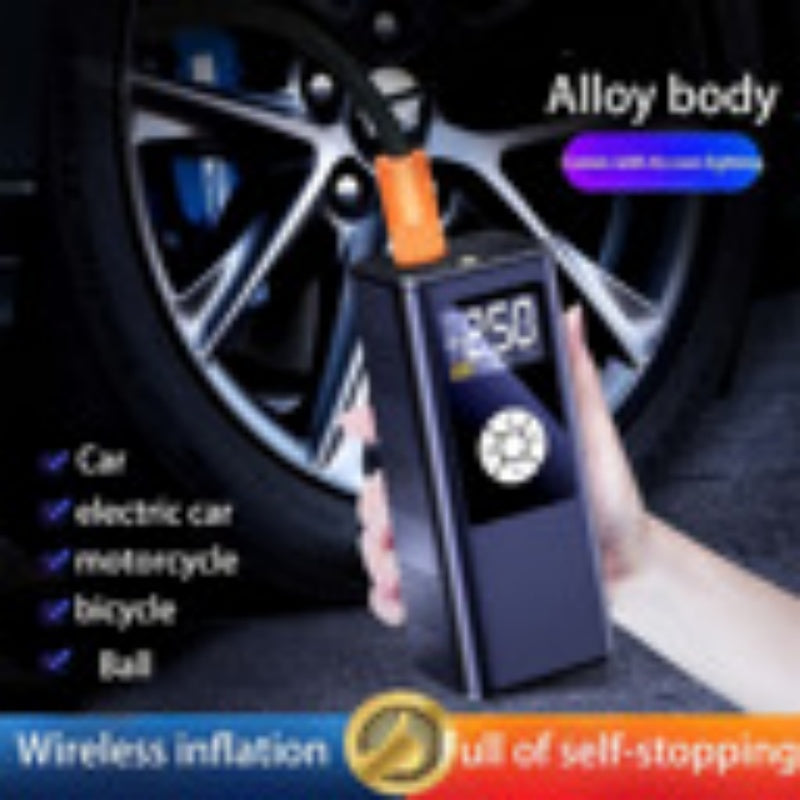 Wireless Car Inflatable  High - power Portable Intelligent Digital Display Inflatable Treasure Multi - function Wireless Charging - 5 - CJ