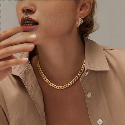 Men's And Women's Fashionable All - match Necklace - 0 - CJ