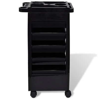 Hairdressing Trolley, Plastic with Wheels - 5 - CJ