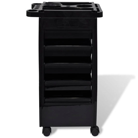Hairdressing Trolley, Plastic with Wheels - 5 - CJ