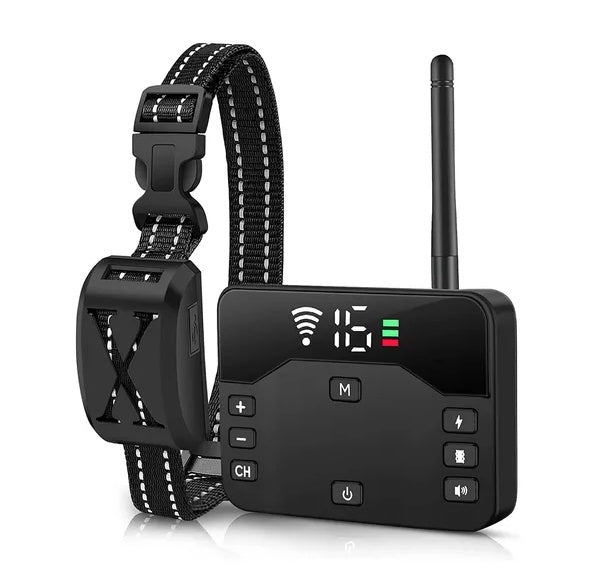 Wireless Electric Dog Fence Waterproof Pet Shock Boundary Containment System Electric Training Collar For Small Medium Large Dogs - 5 - CJ
