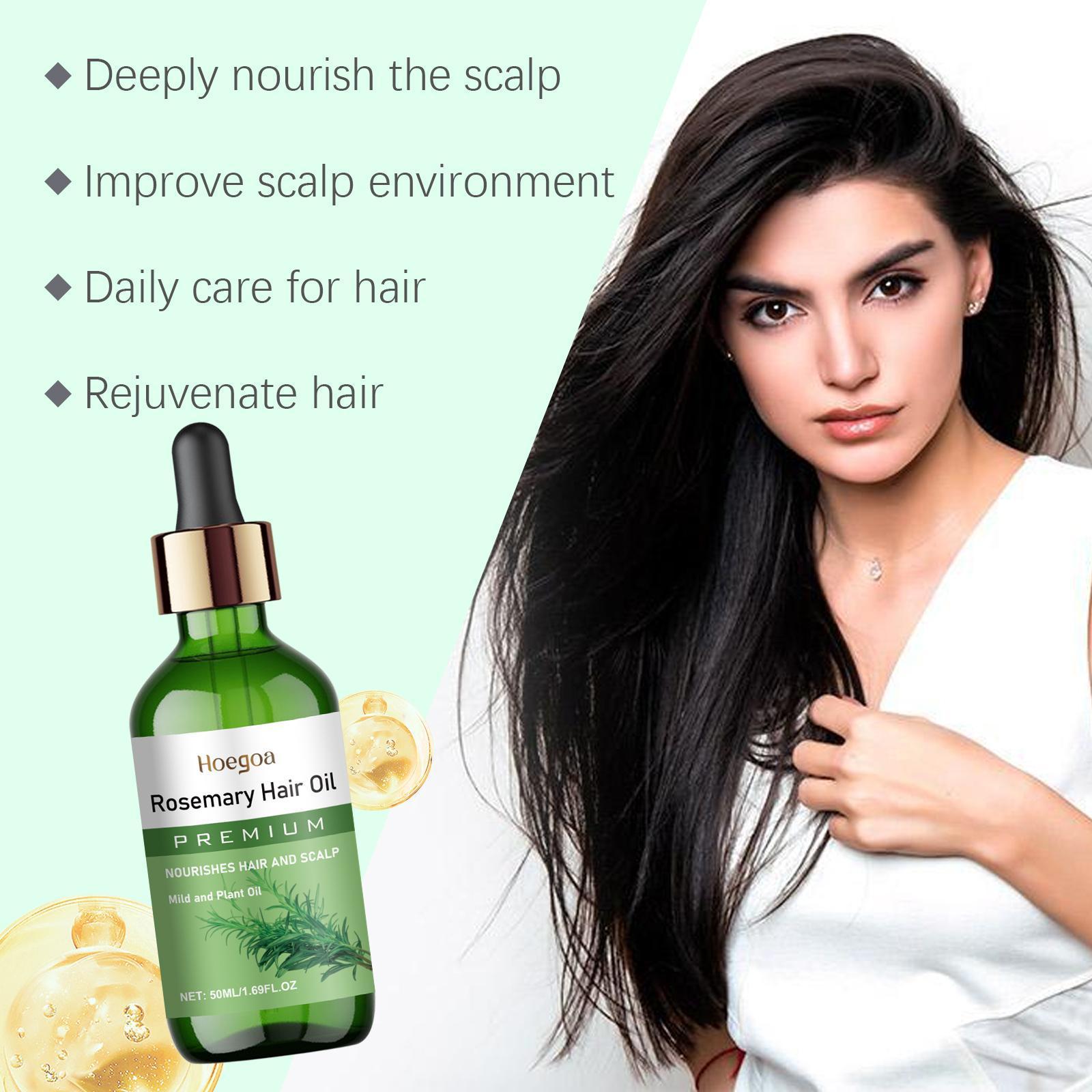 Rosemary Hair Oil Strengthens, Softens And Nourishes Hair - 5 - CJ