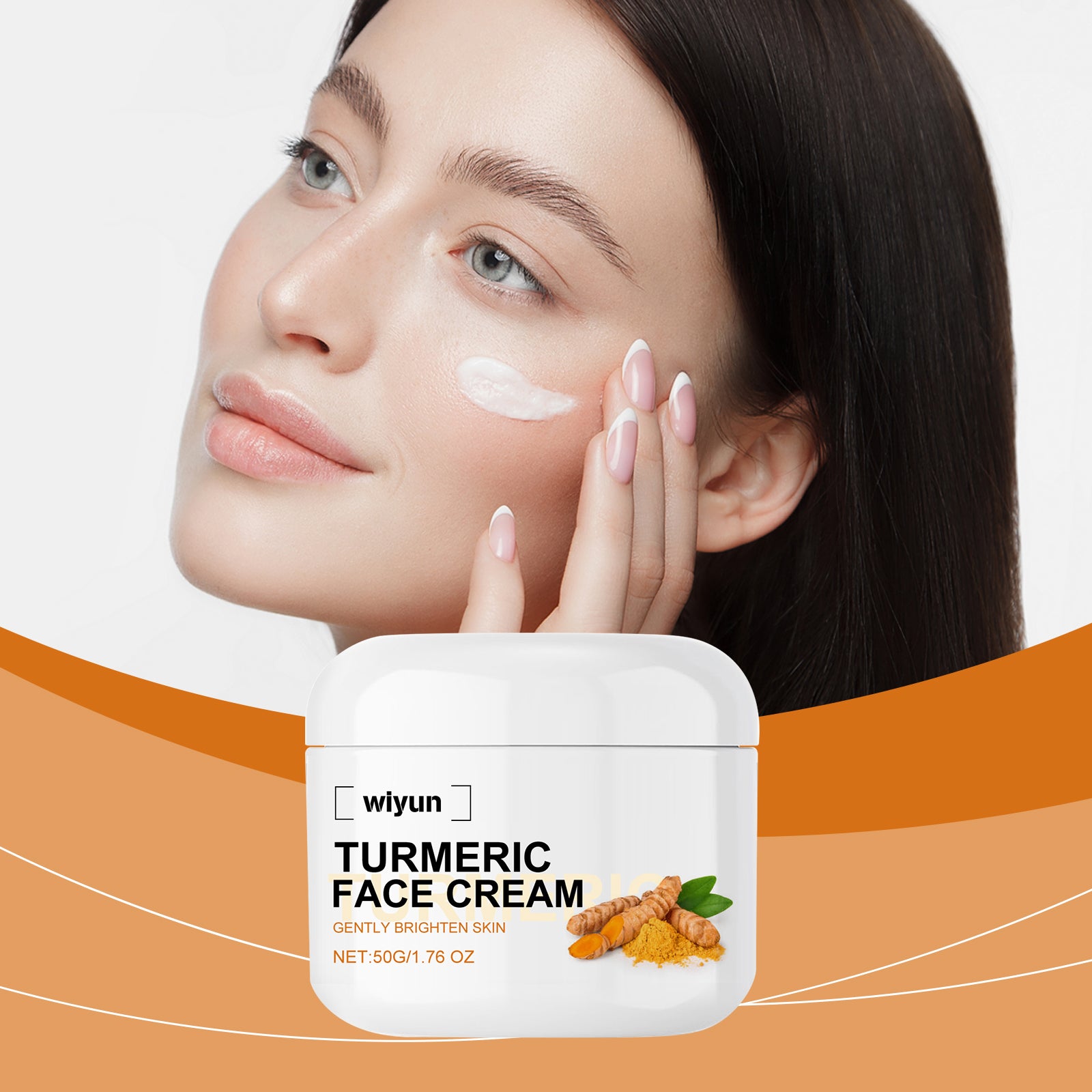 Wiyun Turmeric Anti - Wrinkle Brightening Cream Reduces Fine Lines And Spots Moisturizing Repair Refreshing Whitening Cream - 5 - CJ