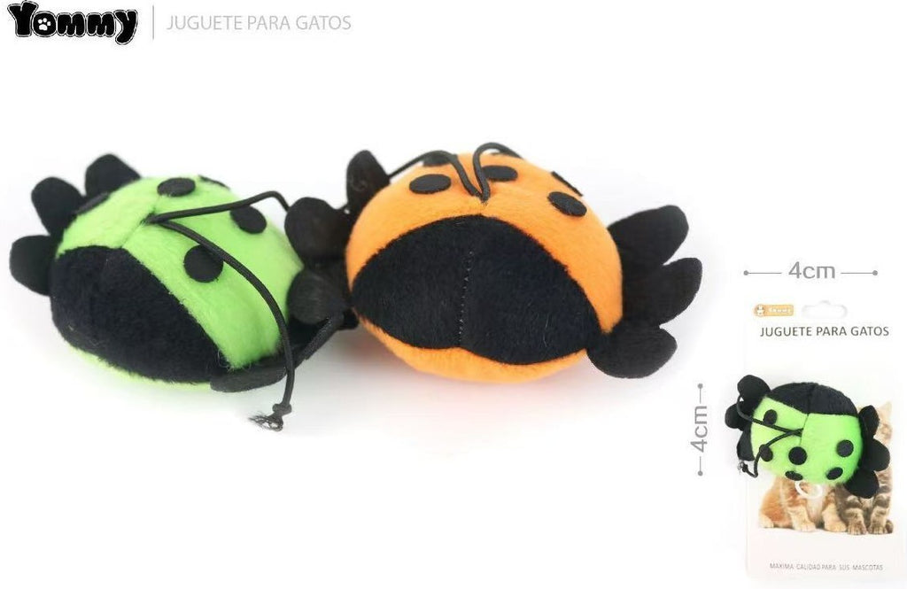 Cat Toy Electric Seven-star Ladybug