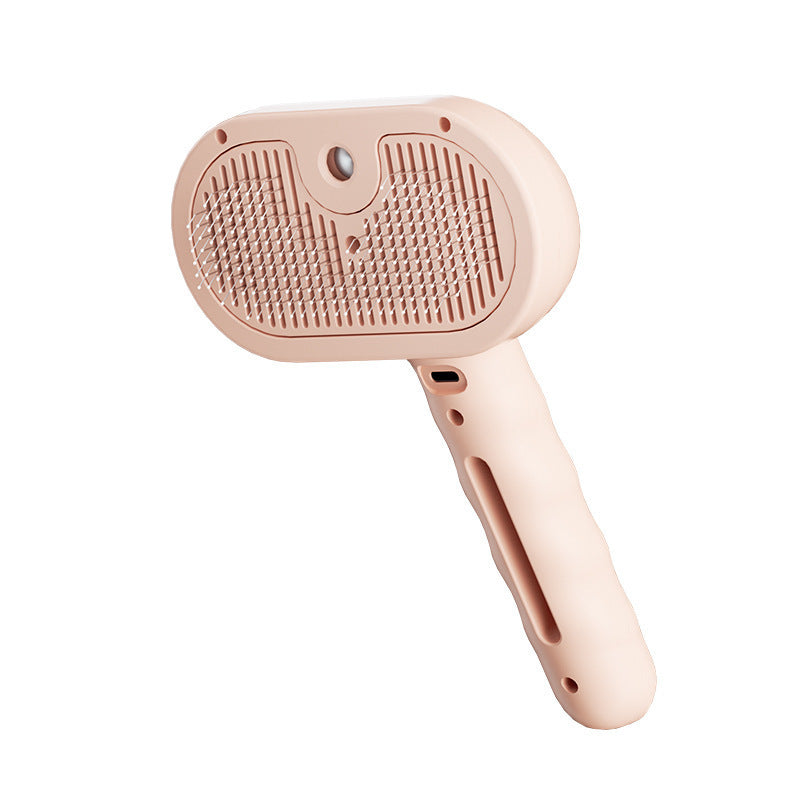 New Chevaroo Horse Steam Brush, Chevaroo 3 - in - 1 Self - Cleaning Steam Pet Brush For Shedding, Pet Steam Brush, Silicone Bristle Head 360 Rotating Pet Steam Brush - 4 - CJ