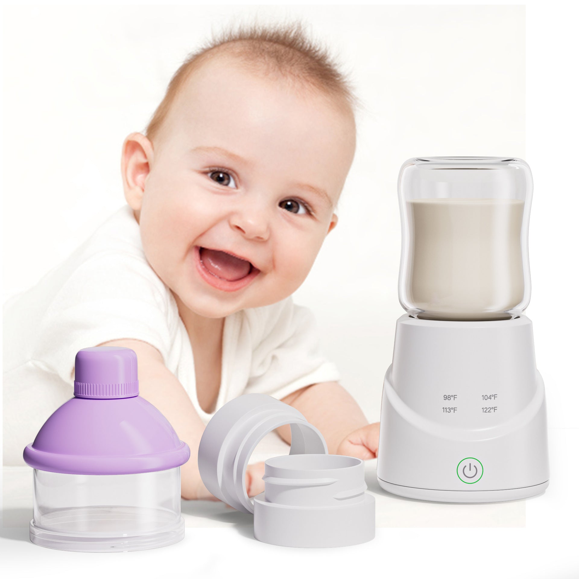 Wireless Quick Heating Intelligent Power Storage Design Milk Modulator