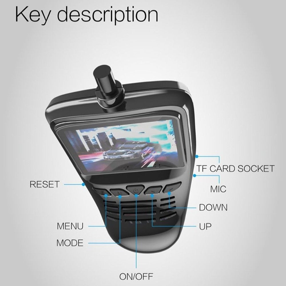 Small Eye Dash Cam Car DVR Recorder Camera With Wifi Full HD - 0 - CJ