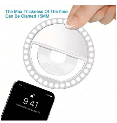 Clip - On Selfie Ring Light - 5 - CJ