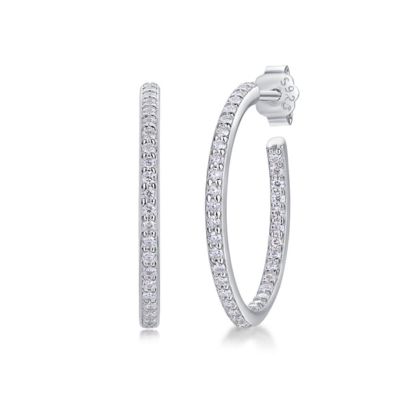 1Ribbon - Square Moissanite S925 Sterling Silver Earrings With Platinum - plated Stud Earrings, A Fashionable And Luxurious Diamond Jewelry Accessory Prohibit TikTok sales - 5 - cjdropshipping