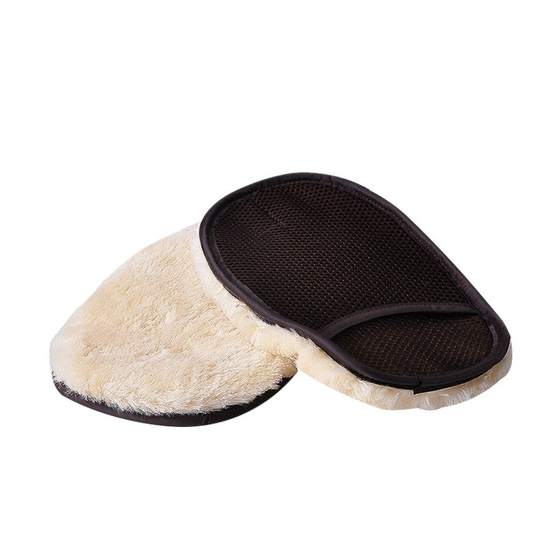 Car type soft hair car wash cleaning gloves car motorcycle car wash car care cleaning tools - 0 - CJ - Black1 - CJQCGJQC00024 - Black1